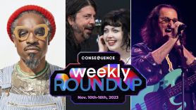 Dave Grohl Violet Grohl rush reunion andre 3000 flute
